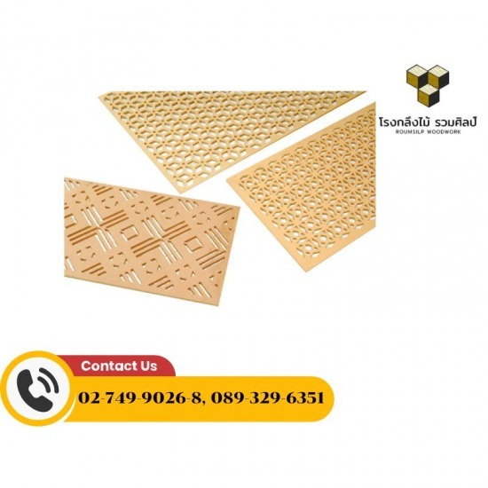 รับทำไม้ฉลุแผ่นบางนา